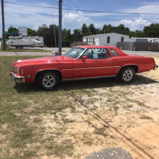 Very nice Southern Car. Great Condition and drives perfectly. 1977 Pontiac Grand Prix Red Cloth
