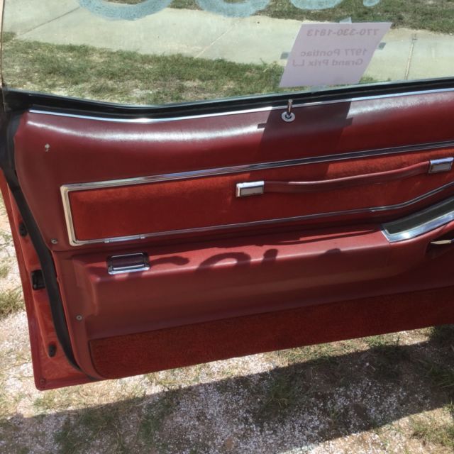 1977 Pontiac Grand Prix Red Cloth - photo 7
