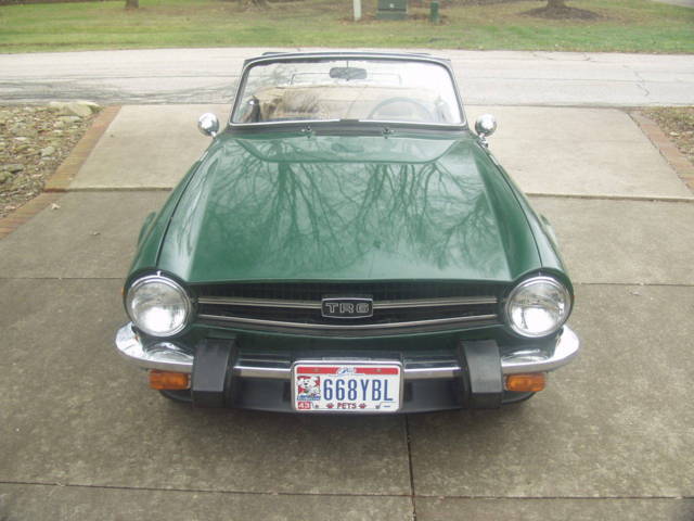 Very nice survivor with rare factory hardtop and overdrive! 1976 Triumph TR-6 Convertible