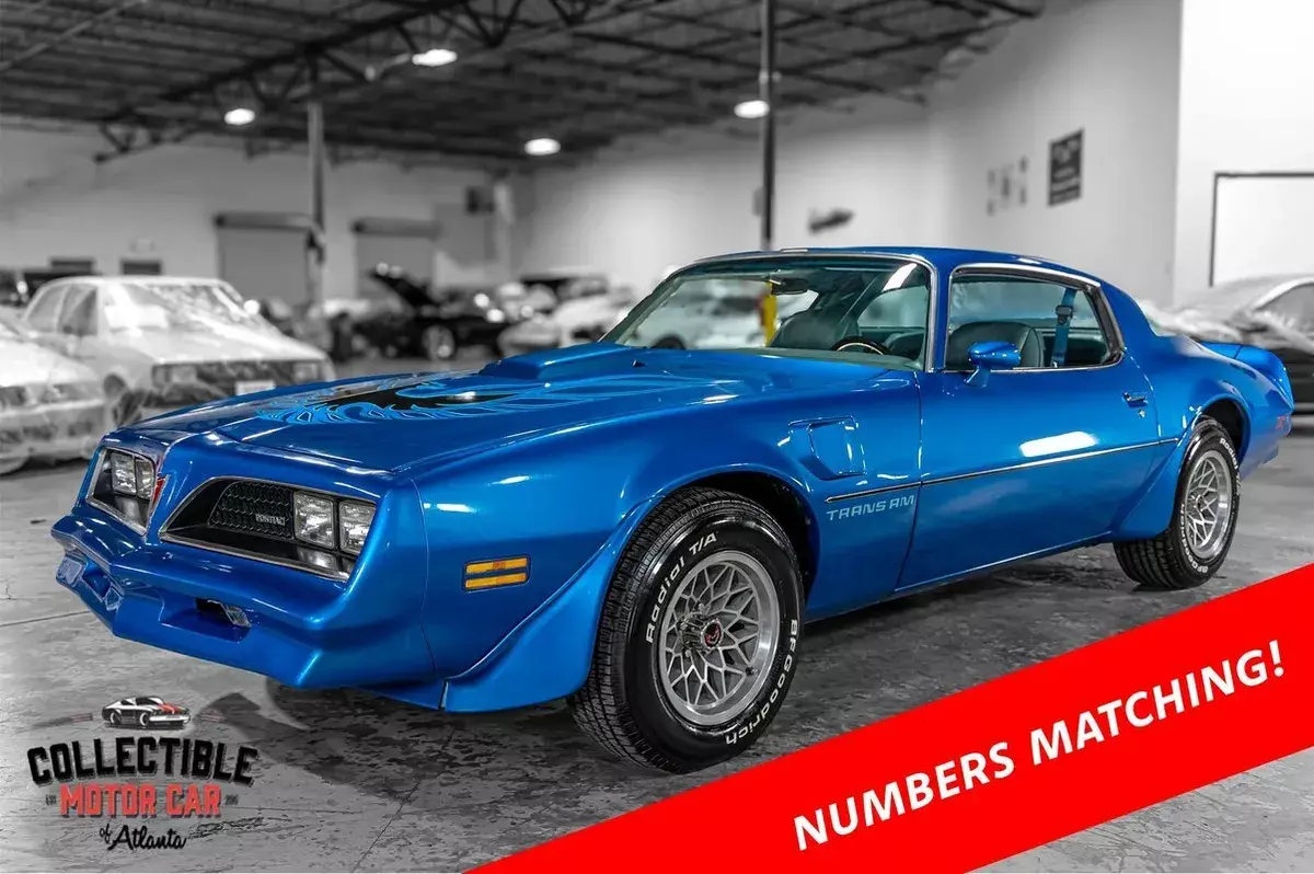 VERY NICE TRANS AM, FULLY RESTORED, NUMBERS MATCHING MOTOR, AMAZING CONDITION! 1978 Pontiac Trans Am