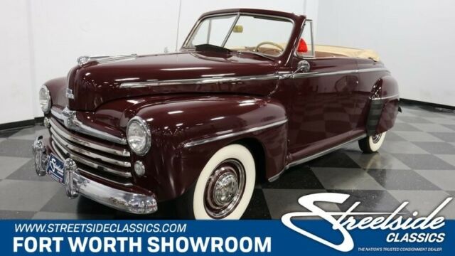 Very Nice Vintage Convertible! 239 Flathead V8, 3 Spd Man, Drives Great! 1947 Ford Other Convertible Coupe