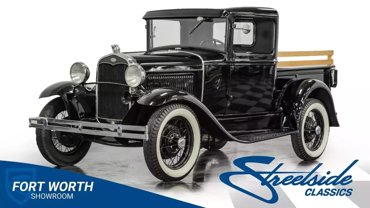 Very Nicely Restored, All Steel, 201ci "B" Inline 4 w/ 3 Speed Manual, Sharp Pai 1931 Ford Model A Pickup