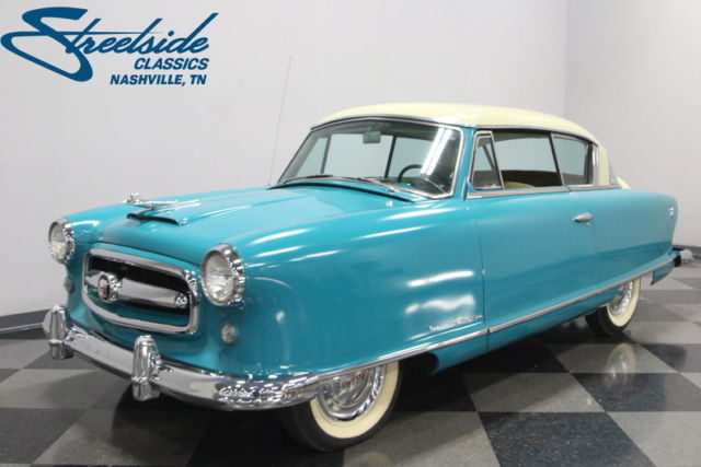 VERY ORIGINAL & UNMOLESTED, 184CI INLINE 6, GREAT 50'S COLORS, 3 SPD MAN, COOL! 1953 Nash Rambler Country Club
