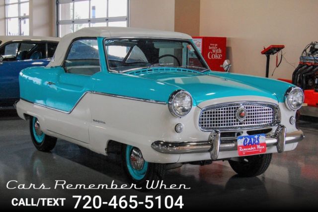 Very Original Colorado Car Blue 1958 Nash Metropolitan Very Original Colorado Car