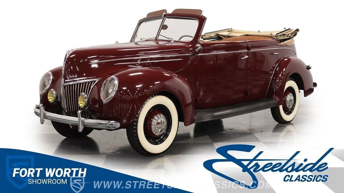Very Pretty, 239 Flathead w/ Dual Ignition, Runs Very Smooth/Quiet, 3 Spd w/ OD 1939 Ford Deluxe Phaeton