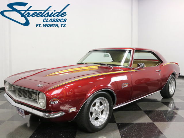 VERY PRETTY & SOLID BUILD! 350 V8, TH350 AUTO, COLD A/C, PS, PB W/ FRT DISCS! 1968 Chevrolet Camaro SS Tribute