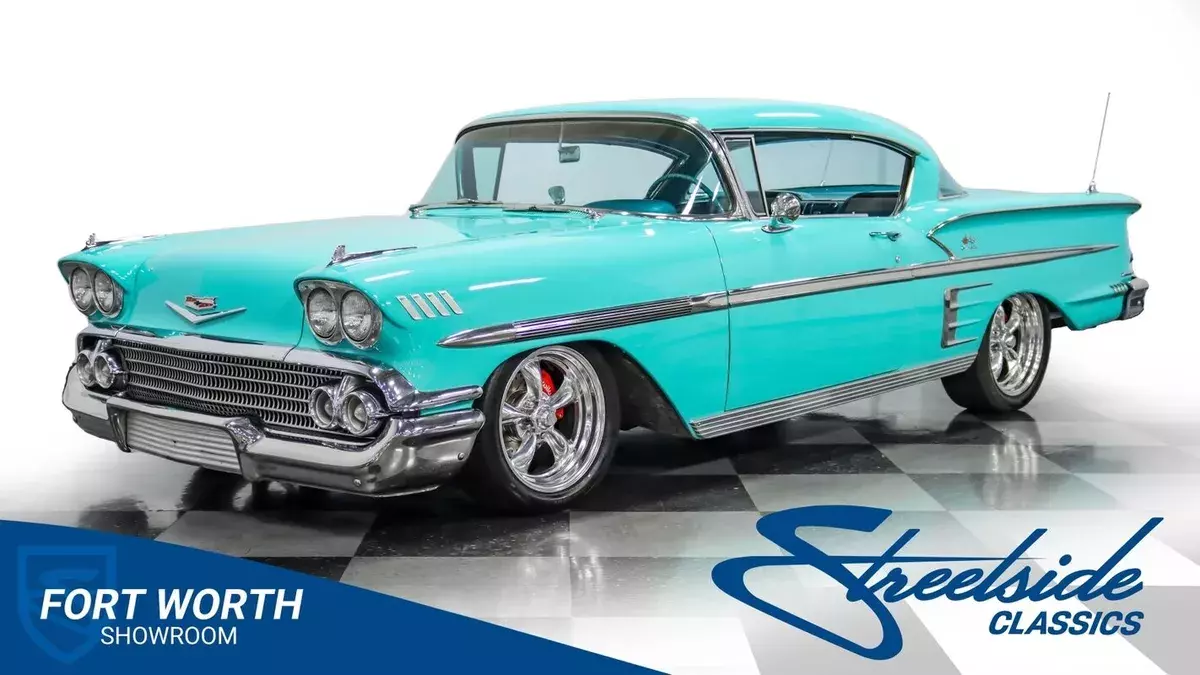 Very Pretty Impala! 348 V8 w/ Tri-Power! 3 Spd w/ OD, A/C Car, PS, Wilwoo 1958 Chevrolet Impala
