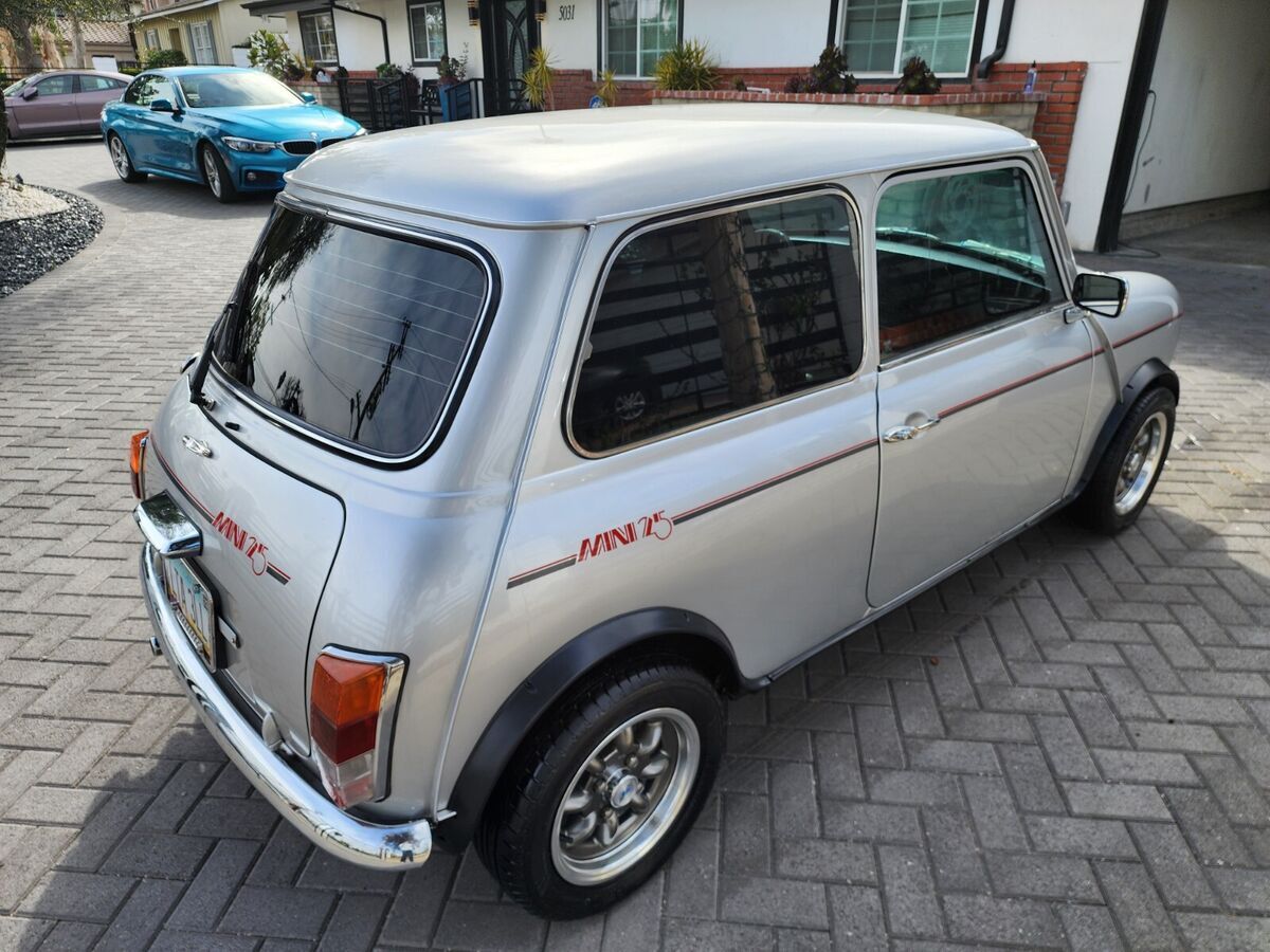 1984 Mini Cooper mini 25 one year only - photo 6