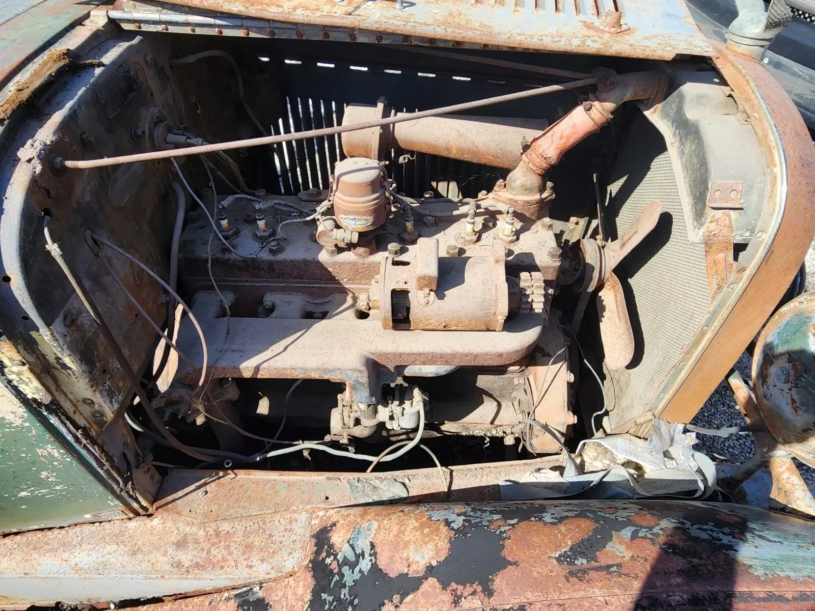 Very rare #1 on the build tag, has many options, al 1928 Chrysler Roadster