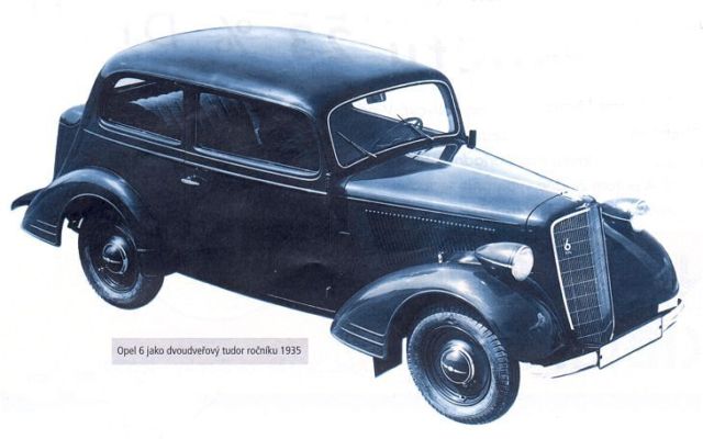 1934 Opel 4 door saloon - photo 7