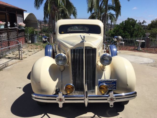 1936 Packard Standard Eight Red