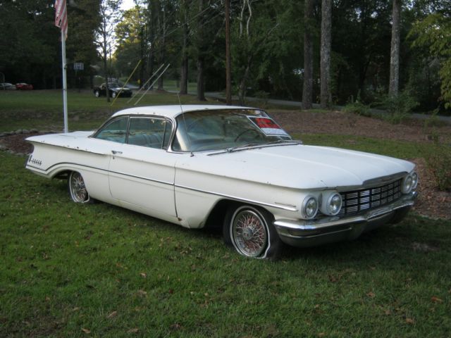 VERY RARE 1960 Oldsmobile Super 88 2-Door Bubbletop - Factory Air, Automatic 1960 Oldsmobile Eighty-Eight