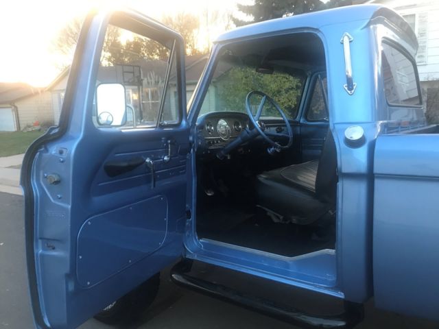 1966 Ford F-100 Blue - photo 9
