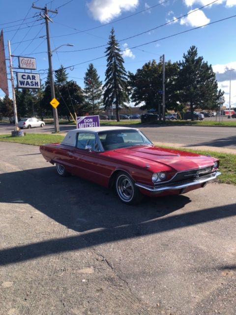 VERY RARE 1966 FORD SHELBY T-BIRD WAS OWNED & DRIVEN BY CARROLL SHELBY HIMSELF " 1966 Ford Thunderbird LANDAU