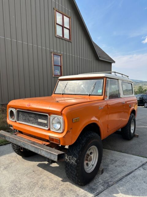 Very rare 1970 Doll-Up SR-2 International Scout 800A with a 304 V8 automatic 4WD 1970 International Harvester Scout