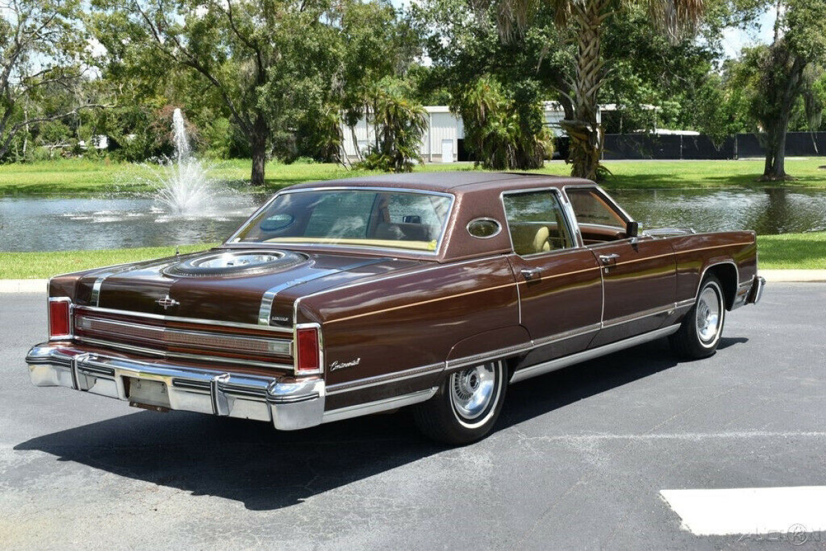 1975 Lincoln Continental 460ci, Auto, A/C, Factory Sunroof - photo 4
