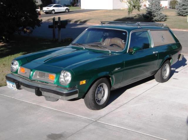 Very rare 2-door 1975 Pontiac Astre Safari Wagon with upgrade options 1975 Pontiac Astre Safari