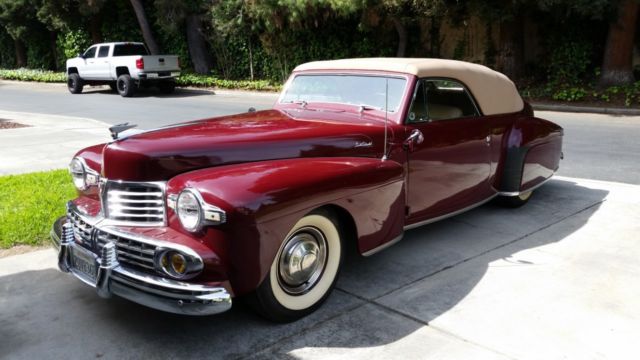 VERY RARE CUSTOM CLASSIC 1942 LINCOLN CONTINENTAL 1942 Lincoln Continental CUSTOM