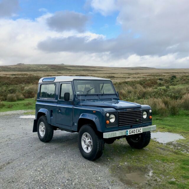 Very Rare, Factory Original 3.5L V8 Land Rover 90 County Station Wagon. 1990 Land Rover Defender 3.5L V8 County SW