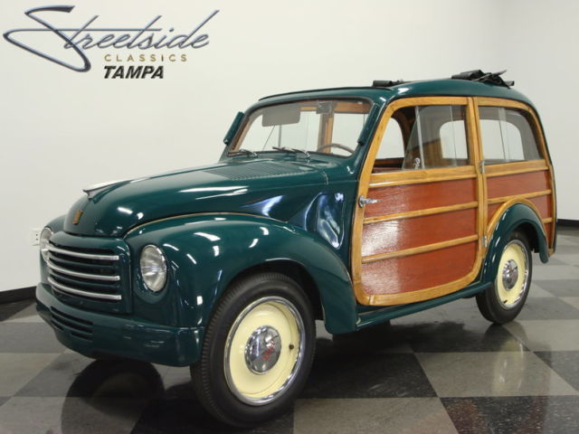 VERY RARE GIARDINIERA, GREAT WOOD, SUPER CLEAN, WELL MAINTAINED, DRIVES GREAT! 1951 Fiat Topolino