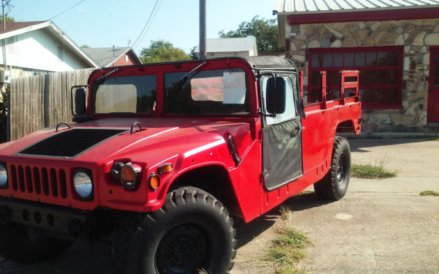 Very Rare ! Hunters Special! H 1 Pickup Style Military Hummer! The Real Thing 1988 Hummer H1