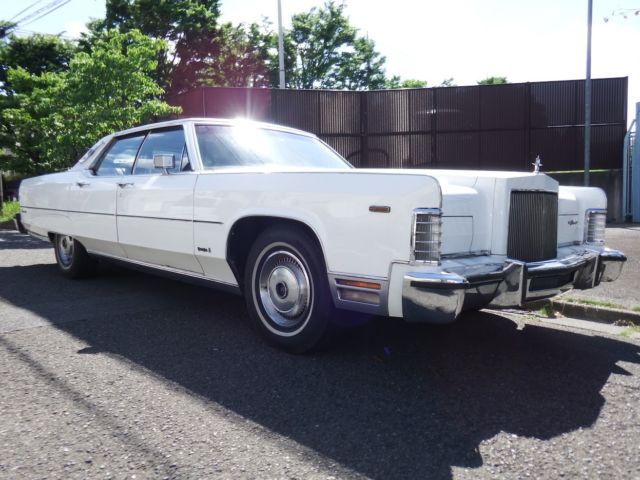 VERY RARE LINCOLN CONTINENTAL TOWN CAR 1974 BIG BLOCK V8 ONE OWNER 1974 Lincoln Continental Town Car