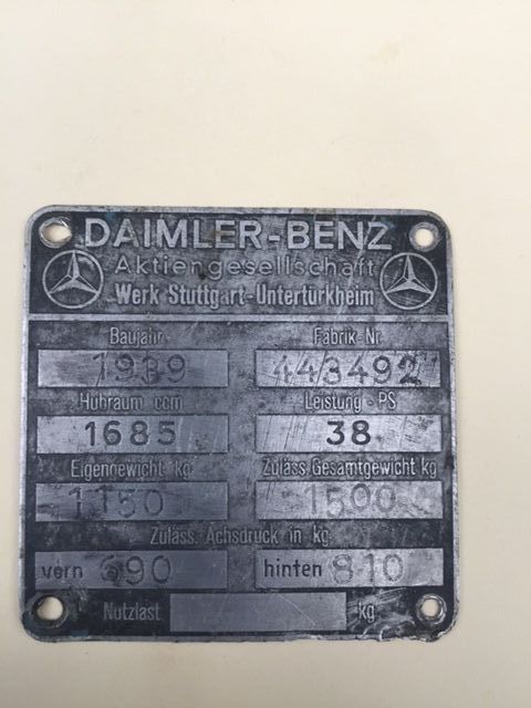 1939 Mercedes-Benz 170V - photo 3