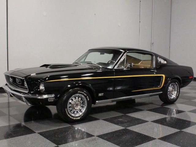 VERY RARE "R" CODE, TOP MUSTANG IN '68, UNIQUE COLOR COMBO, INCREDIBLE FIND!!! 1968 Ford Mustang