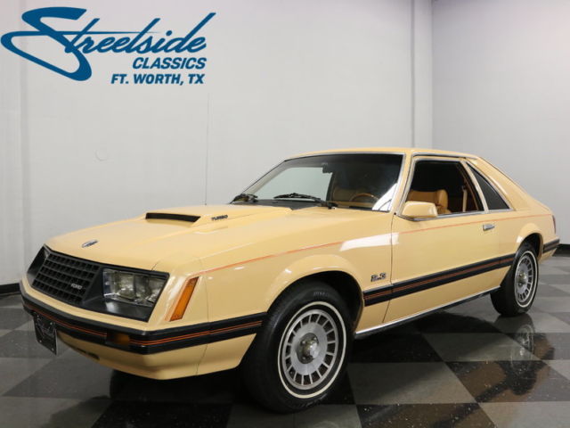 VERY RARE, STOCK & WELL DOCUMENTED! TURBO 4CYL, 4 SPD, W/ ONLY 75K ACTUAL MILES! 1979 Ford Mustang Turbo Ghia