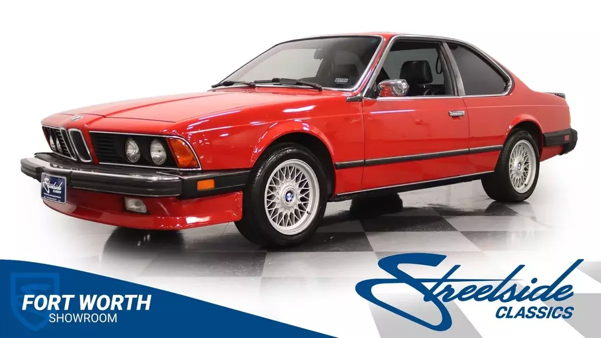 Very Sharp 6 Series! Florida / Texas Car, Well Maintained & Drives Great! 1986 BMW 6-Series