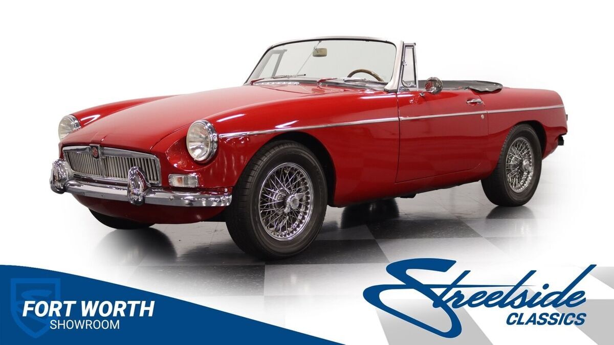 Very Sharp & Runs Great! 1799cc, 4 Speed Manual, Front Disc Brakes, Chrome Bumpe 1964 MG MGB