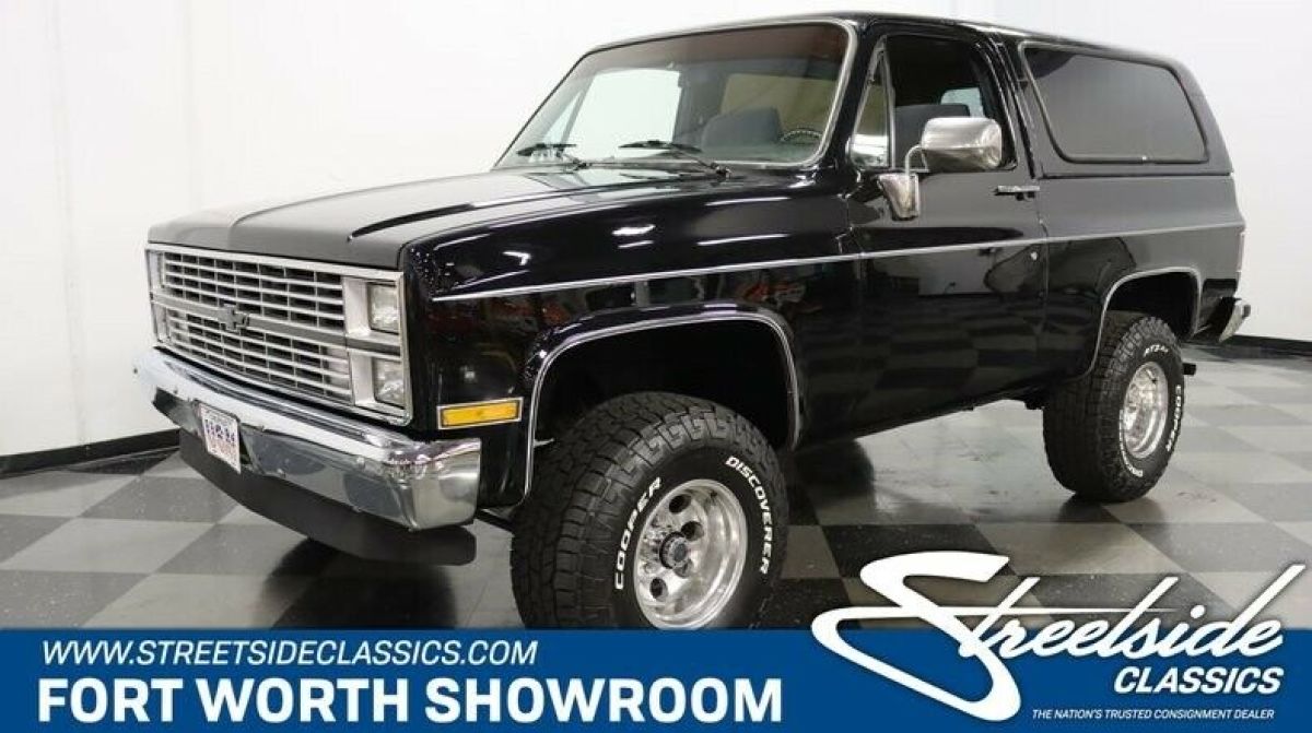 Very Sharp & Runs Great! 350 Crate V8, 700R4 Auto, PS/B w/ Front Disc, Nice! 1984 Chevrolet Blazer 4x4