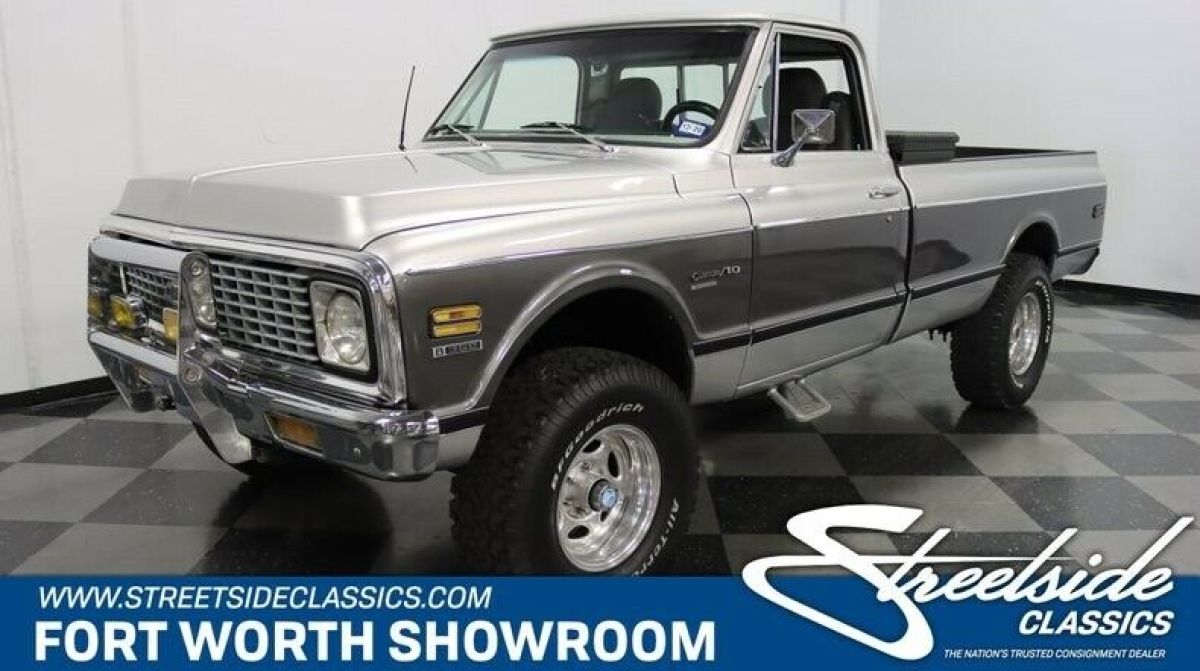 Very Sharp & Very Useful Classic 4X4! 350 V8, 700R4 Auto, A/C, Fresh Paint, Wow! 1971 Chevrolet Other Pickups 4x4 Custom Deluxe