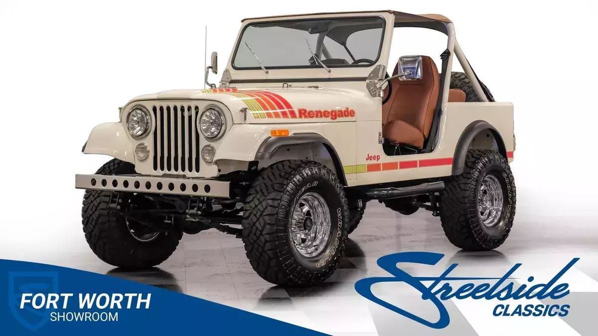 Very Sharp & Well Maintained! 304 V8, 3 Speed Manual, PS, PB w/ Front Disc, Runs 1981 Jeep CJ Renegade