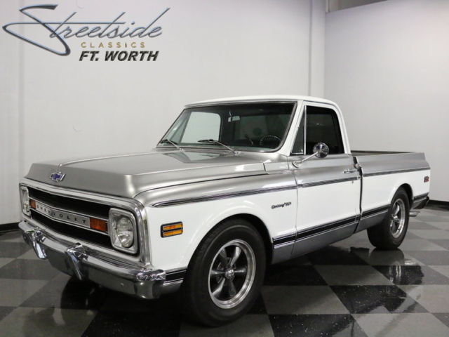 VERY SHARP C-10 W/ GREAT PAINT AND INTERIOR! LEATHER! PS, PB W/ 4 WHEEL DISCS 1970 Chevrolet C-10