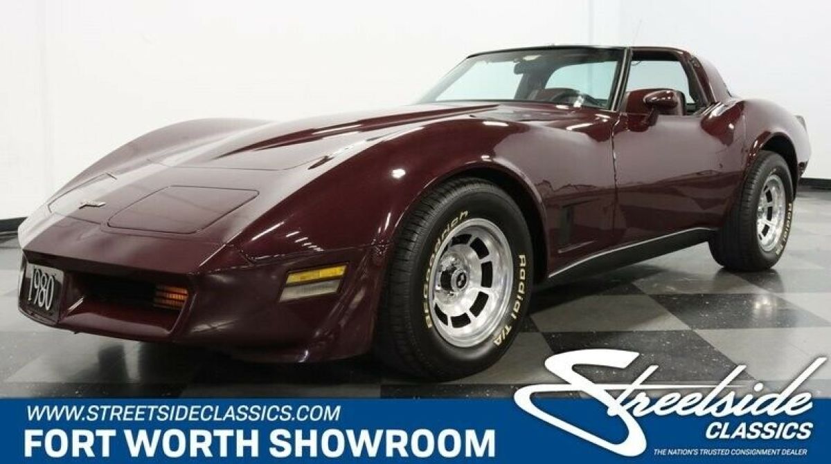 Very Sharp Clean Survivor! 350 V8, Auto, A/C, T-Tops, Runs & Drives Great! Nice! 1980 Chevrolet Corvette