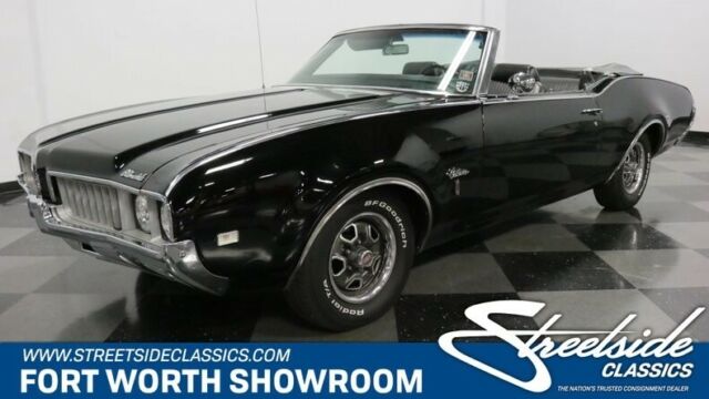 Very Sharp Olds Drop Top! #'s Matching 350 V8, Auto, Cold A/C, PS/B w/ Frt Disc! 1969 Oldsmobile Cutlass S Convertible