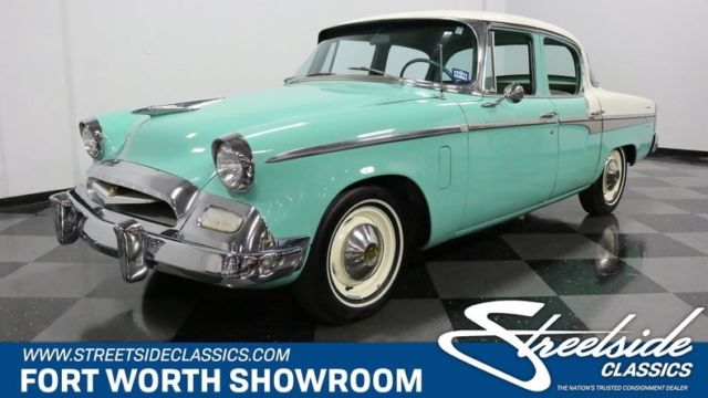 VERY SHARP STUDEBAKER! SMOOTH RUNNING 186 INLINE 6! 3 ON THE TREE, NICE INTERIOR 1955 Studebaker Champion Regal