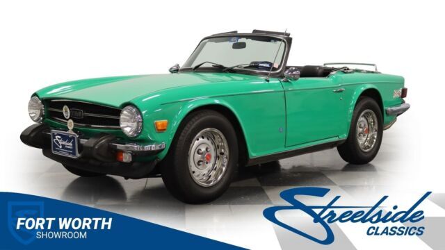 Very Sharp TR6 w/ Doc'd History & 64k Believed Actual Miles, 152ci 6 Cyl, 4 Spd! 1975 Triumph TR-6