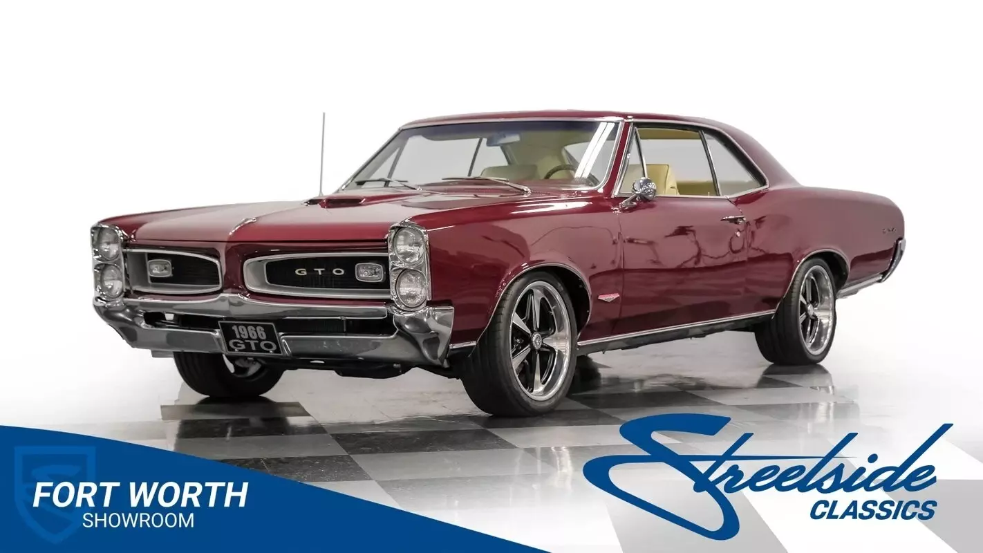 Very Sharp True 242 GTO! Strong 428 V8 w/ Auto Trans, PS, Wilwood PB w/ 4 Whl Di 1966 Pontiac GTO