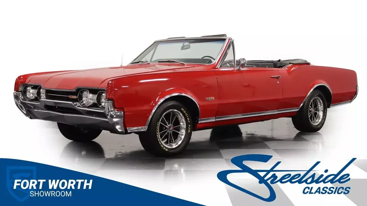 Very Sharp True 442 w/ Period Correct 400 V8, 4 Speed Man, PS, PB w/ Frt Disc, G 1967 Oldsmobile 442 Convertible