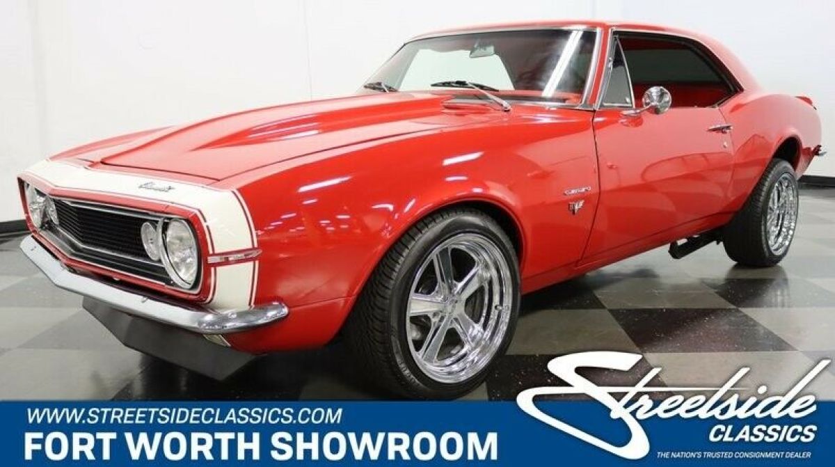 Very Slick 1st Gen! 350 V8, Auto, PS, PB, Front Disc, Fresh Interior, Nice! 1967 Chevrolet Camaro