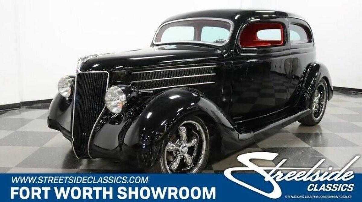 Very Slick All Steel Build! 383 Stroker V8, 700R4 Auto, A/C, PS/B w/ Front Discs 1936 Ford Other Streetrod