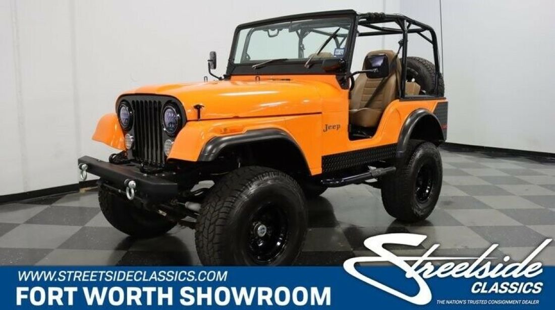 Very Slick CJ! Fuel Injected 304 V8, 4 Spd Man, PS, PB w/ Frt Disc, Soft Top/Drs 1972 Jeep CJ