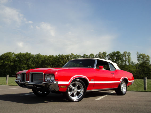 VERY SLICK OLDSMOBILE CUTLASS 442 CONVERTIBLE TRIBUTE GM 65 66 67 68 69 70 71 72 1972 Oldsmobile Cutlass