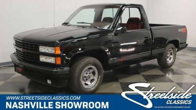 VERY SLICK PAINT, UPDATED LED FRONT LIGHTS & DASH LIGHTS, SUPER CLEAN ALL AROUND 1992 Chevrolet Silverado 1500 454 SS