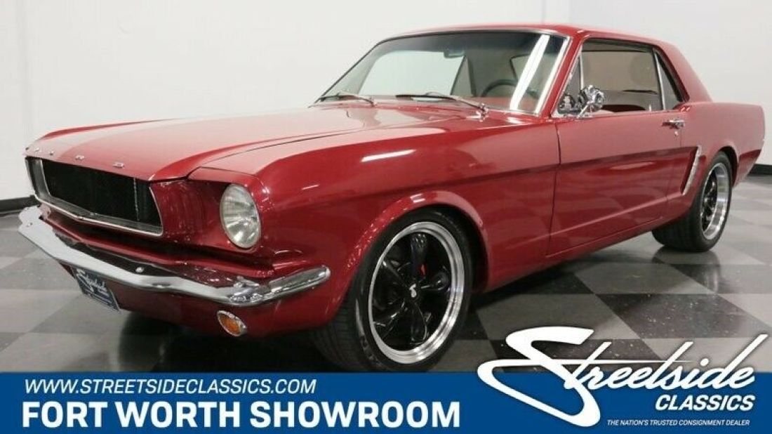 Very Slick Restomod! Fuel Injected 351 V8, Auto, A/C, PS/B w/ 4 Whl Disc, Nice! 1965 Ford Mustang Restomod