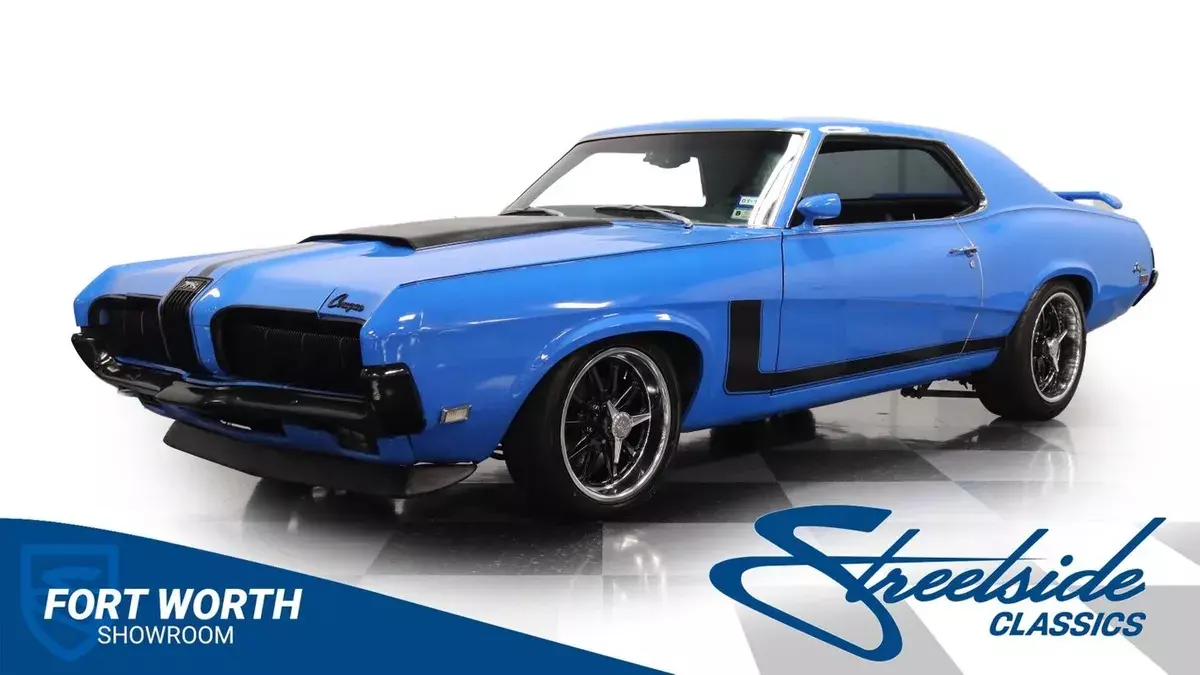 Very Slick w/ Fuel Inj 5.0L V8, 5 Speed Manual, Cold A/C, PS, PDB, Leather TMI S 1969 Mercury Cougar XR7 Restomod