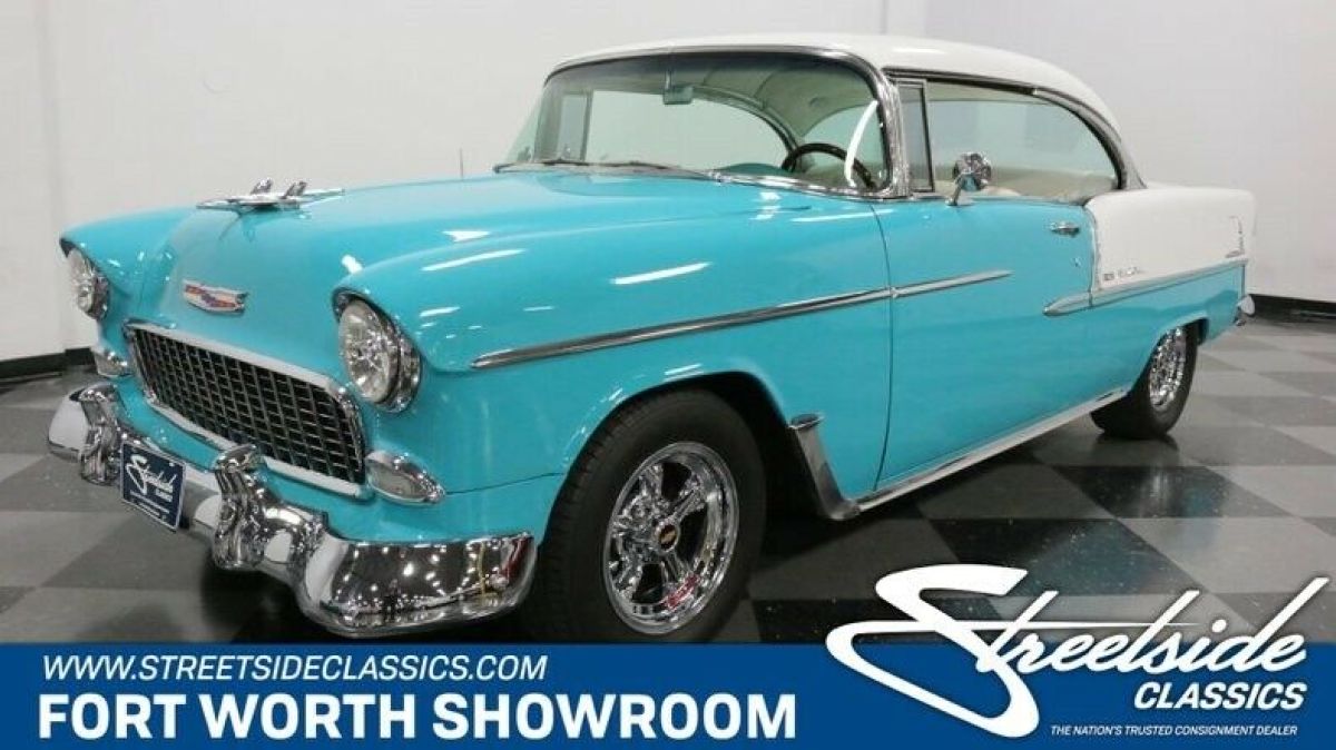 Very Solid Build! 350 V8, Auto, PS/B w/ Front Disc, Great Colors! Leather, Nice! 1955 Chevrolet Bel Air/150/210