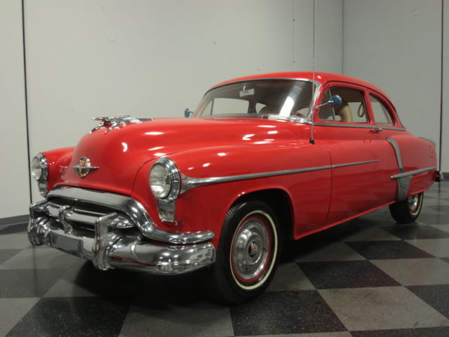 VERY SOLID STREETROD SEDAN, 350 V8, 700R4, PWR FRNT DISCS, PWR STEER, R134 A/C, 1951 Oldsmobile 2 Door Sedan